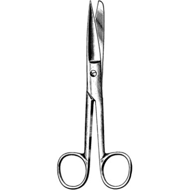 	GYNECOLOGICAL SCISSORS